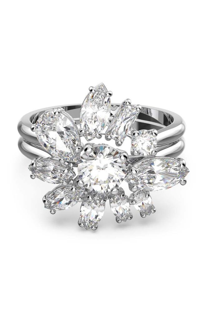 Перстень Swarovski GEMA колір срібний