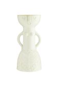 Madam Stoltz - Декоративна ваза колір білий (1963370)