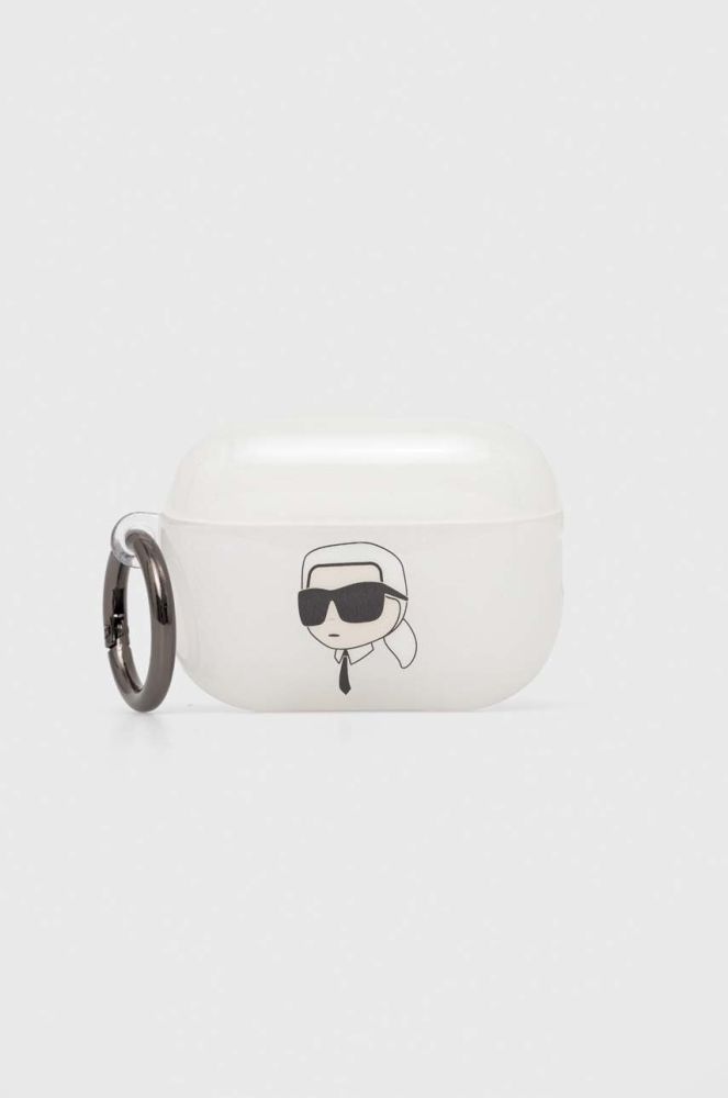 Чохол для airpod Karl Lagerfeld AirPods Pro 2 cover колір прозорий