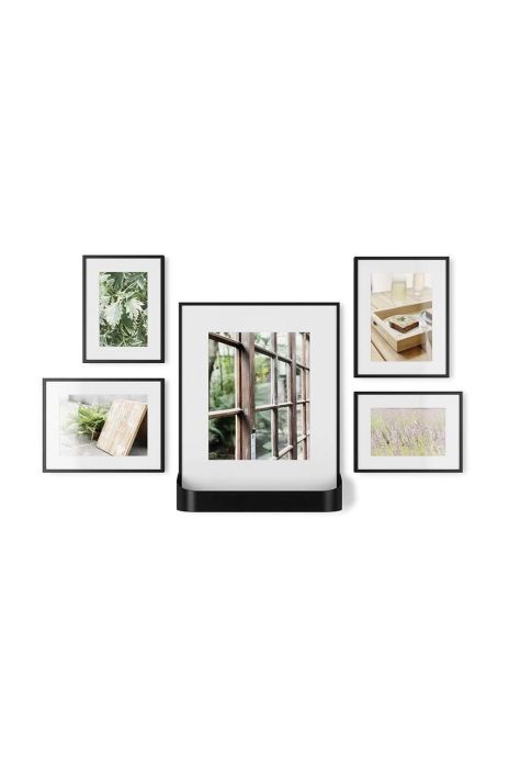 Набір фоторамок Umbra 5-pack колір чорний (2876787)