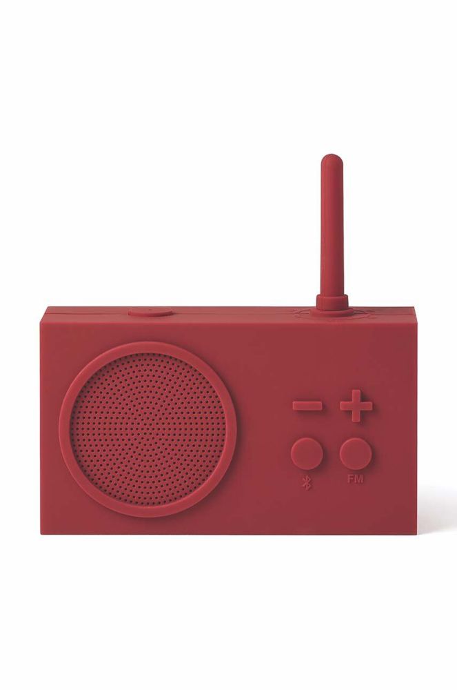 Радіо bluetooth Lexon Tykho 3 колір червоний (3460277)