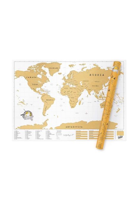 Скретч-карта Luckies of London Scratch Map® - Original колір барвистий
