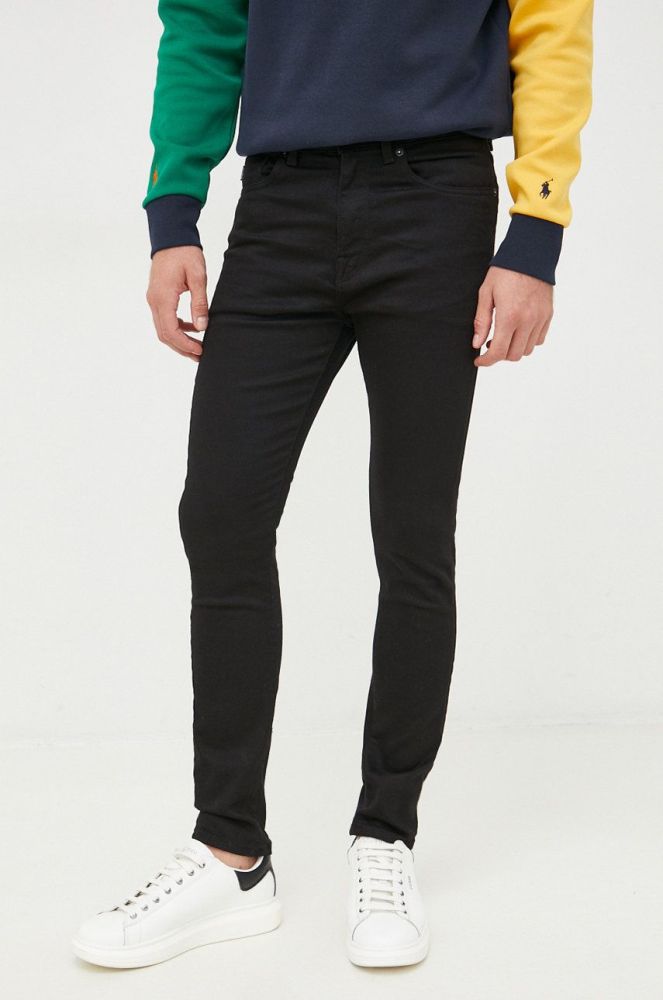 Джинси Selected Homme чоловічі колір чорний (2683613)