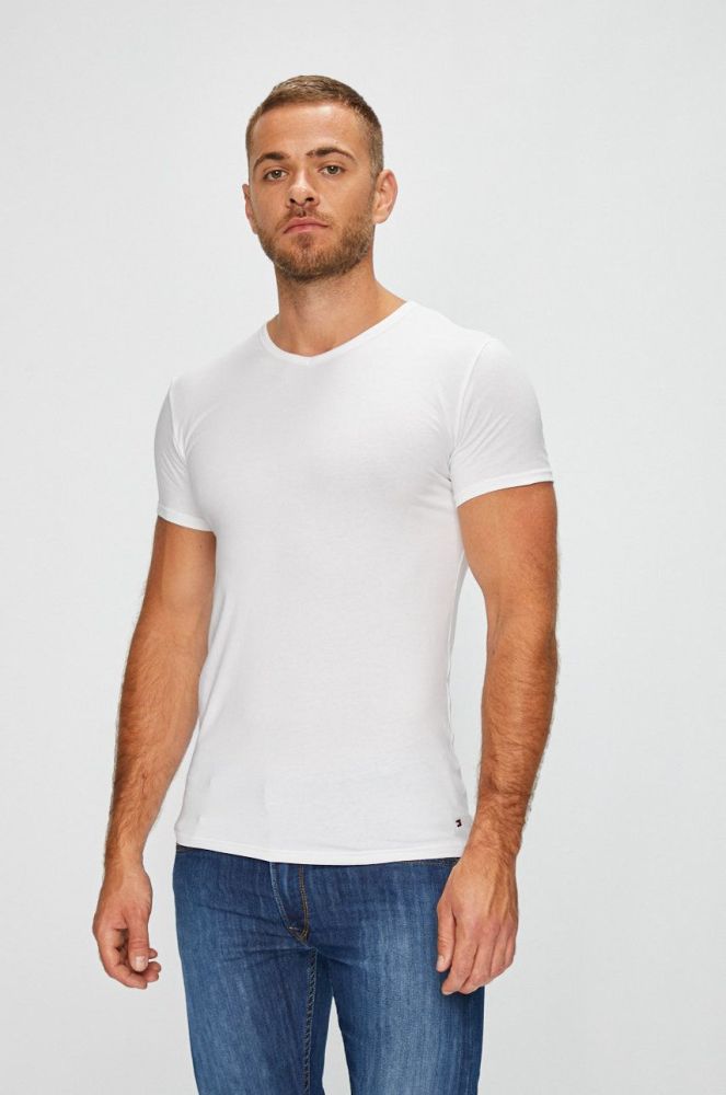 Tommy Hilfiger - Футболка (3-pack) колір сірий (797180)