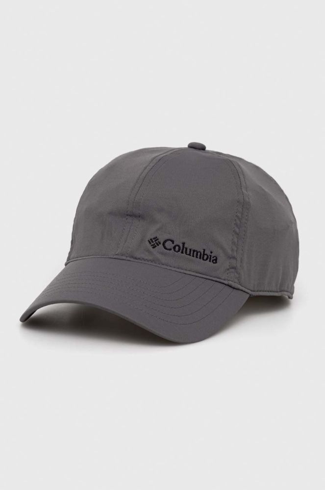Кепка Columbia колір сірий з аплікацією (2946300)