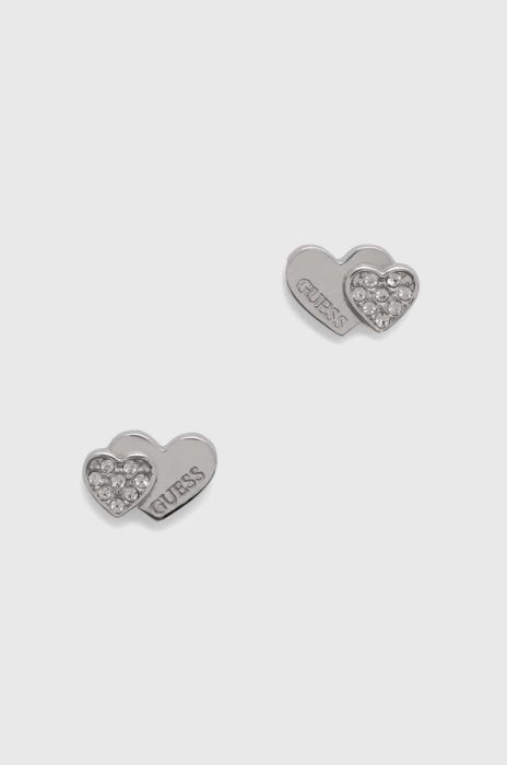 Сережки Guess колір срібний (3566519)