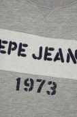 Дитяча кофта Pepe Jeans колір сірий візерунок