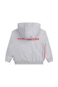 Дитяча кофта Marc Jacobs колір сірий з принтом