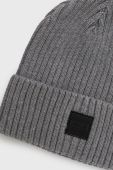 Шапка Solid колір сірий