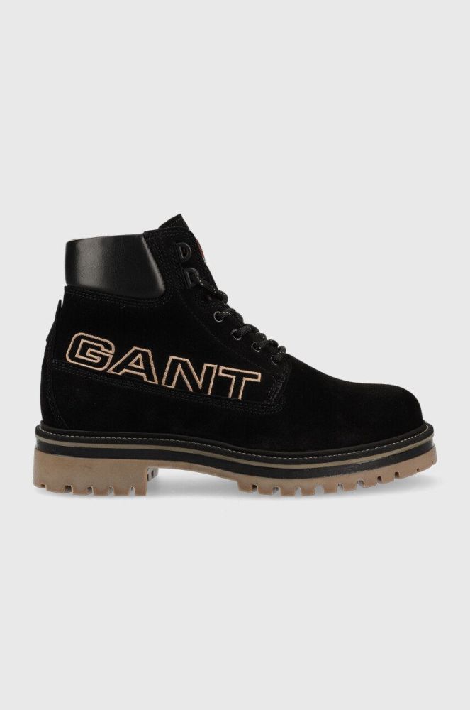 Замшеві черевики Gant Palrock чоловічі колір чорний (2912616)