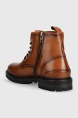 Шкіряні черевики Pepe Jeans Ned Boot Relief чоловічі колір коричневий