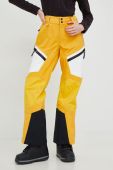 Штани Peak Performance колір жовтий