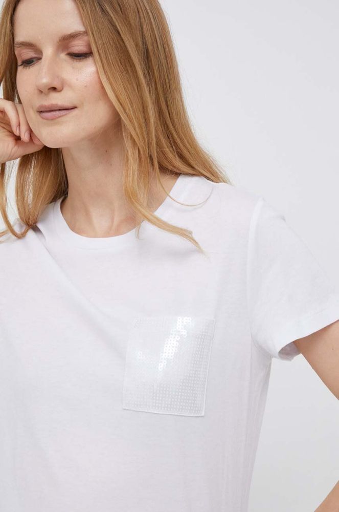 Футболка Dkny жіночий колір білий (3473291)