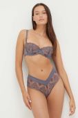 Труси Chantelle колір сірий прозоре