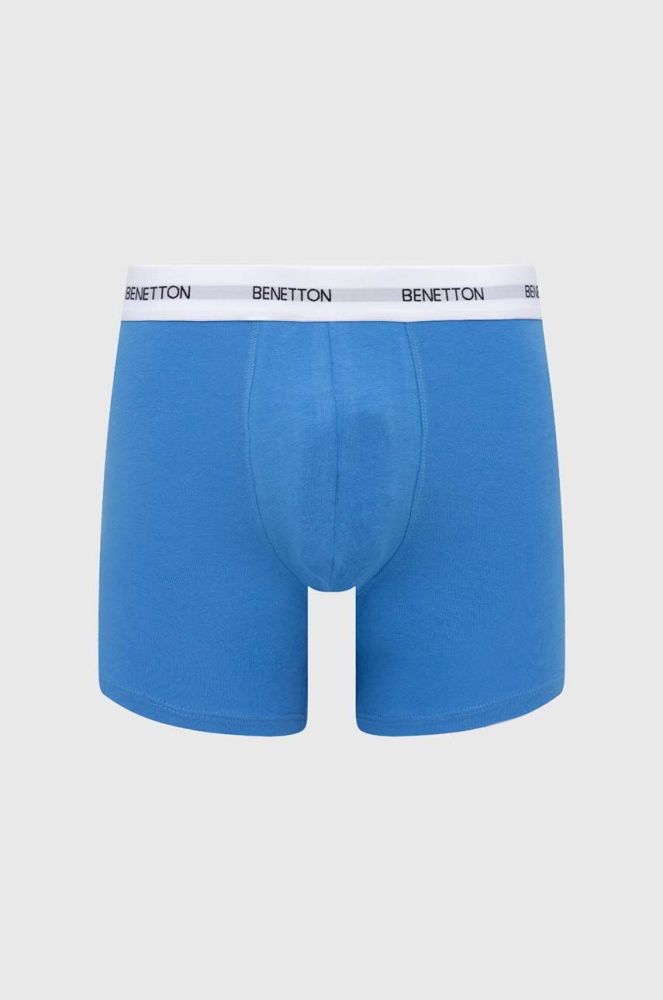 Боксери United Colors of Benetton чоловічі колір блакитний (3540829)