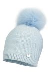 Дитяча шапка Jamiks NIFEMI колір блакитний