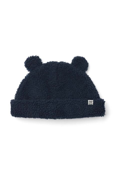 Дитяча шапка Liewood колір синій