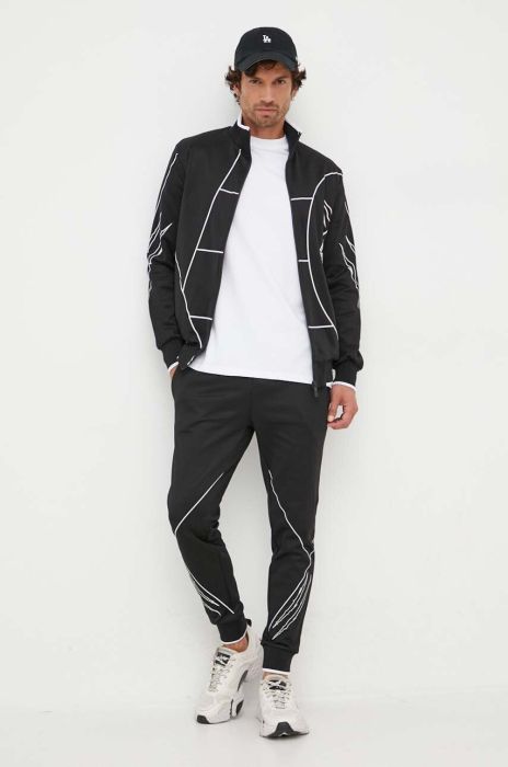 Спортивний костюм PLEIN SPORT чоловічий колір чорний (3446162)