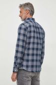 Сорочка Lindbergh чоловіча slim комір button-down колір блакитний (3625194)