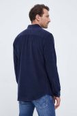 Вельветова сорочка North Sails колір синій regular комір button-down