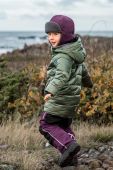 Дитяча куртка Didriksons TAJGAN KD PUFF PARKA колір зелений