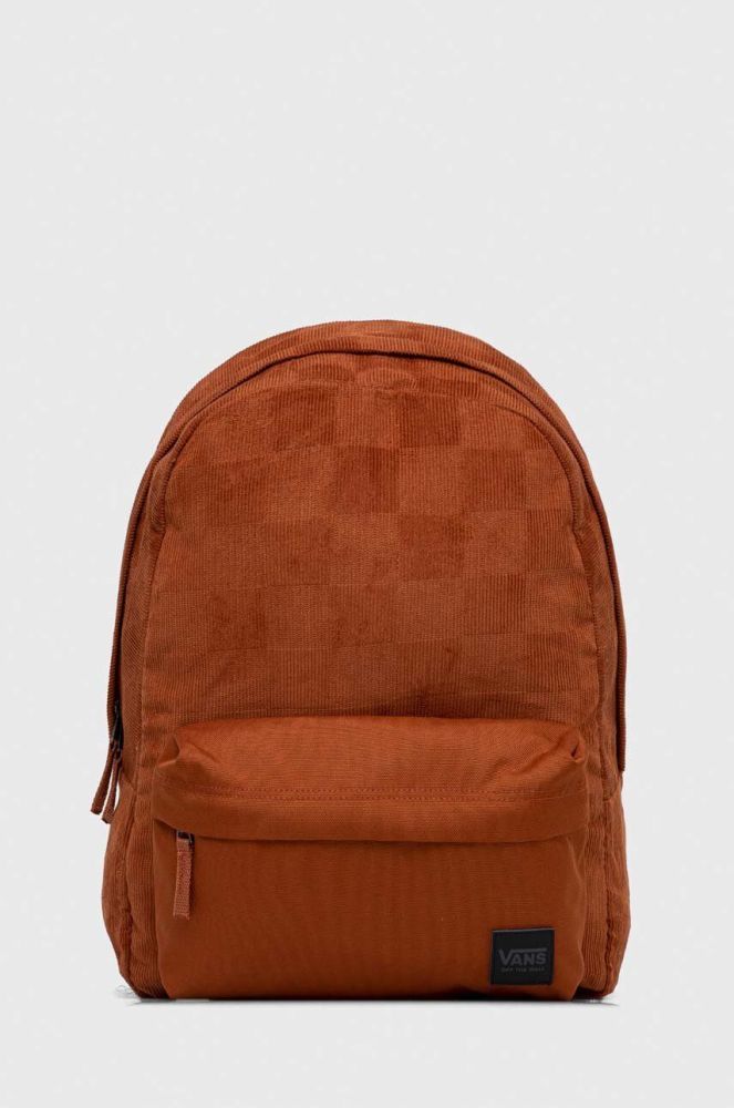 Рюкзак Vans колір коричневий великий однотонний (3388391)