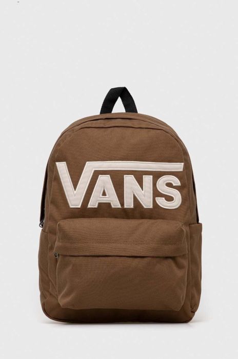 Рюкзак Vans колір коричневий великий з аплікацією (3463035)