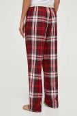Піжамні штани Tommy Hilfiger жіночі колір бордовий