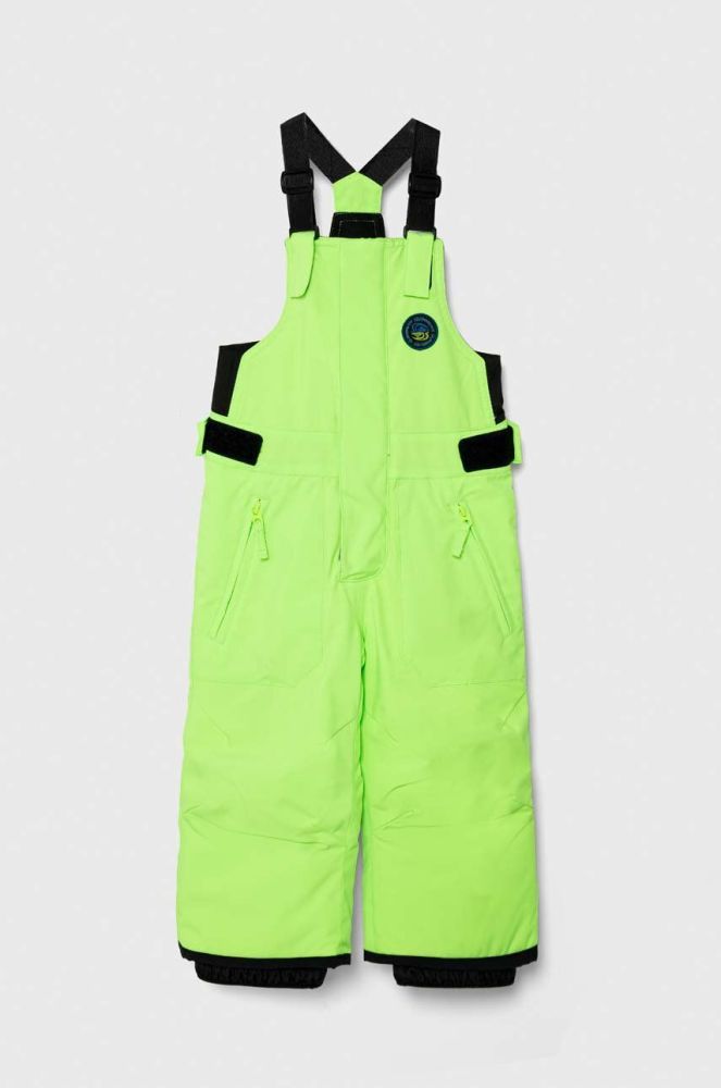 Дитячі лижні штани Quiksilver BOOGIE KIDS PT SNPT колір зелений