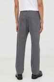 Штани Drykorn чоловічі колір сірий пряме