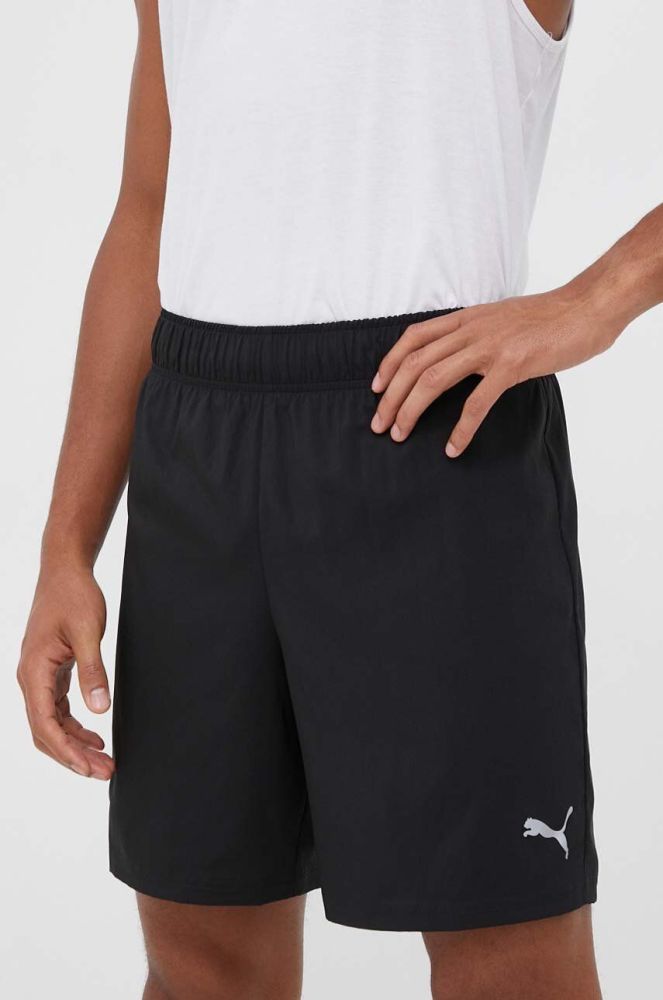 Шорти для бігу Puma Favourite колір чорний