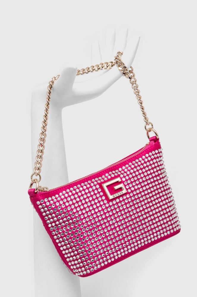 Сумочка Guess колір рожевий (3330622)