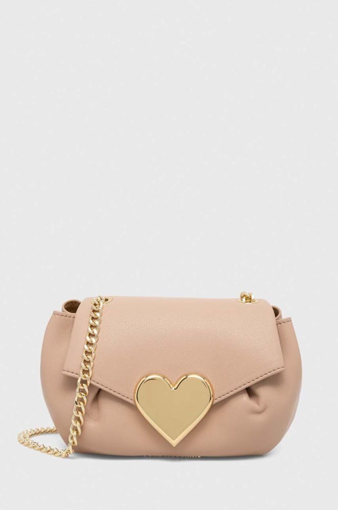 Сумочка Love Moschino колір бежевий (3384215)