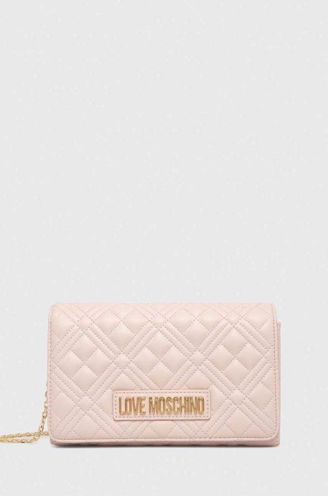 Сумочка Love Moschino колір бежевий (3342901)