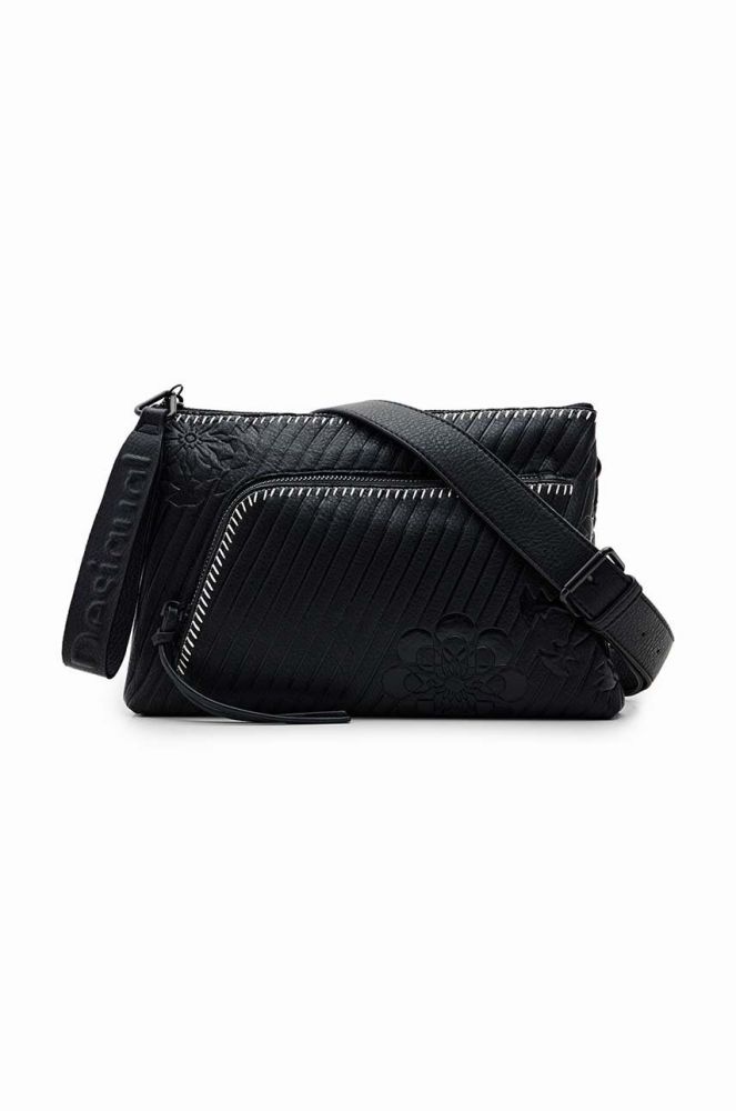 Сумочка Desigual 23WAXP61 ACCESSORIES PU ACROSS BODY BAG колір чорний