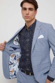 Піджак Medicine чоловіча колір блакитний (3240638)