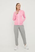 Тренувальна кофта adidas Performance Entrada 22 жіноча колір рожевий однотонна