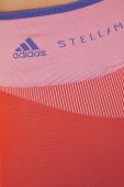 Легінси для тренувань adidas by Stella McCartney жіночі колір помаранчевий візерунок
