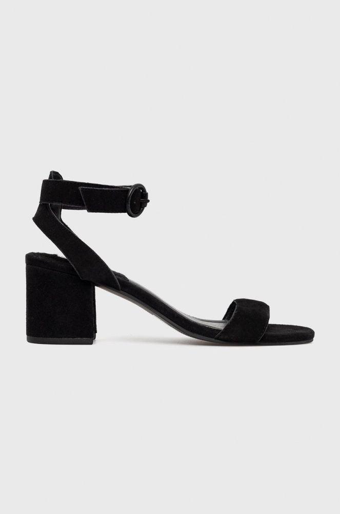 Замшеві сандалі Mexx Sandal Gianella колір чорний