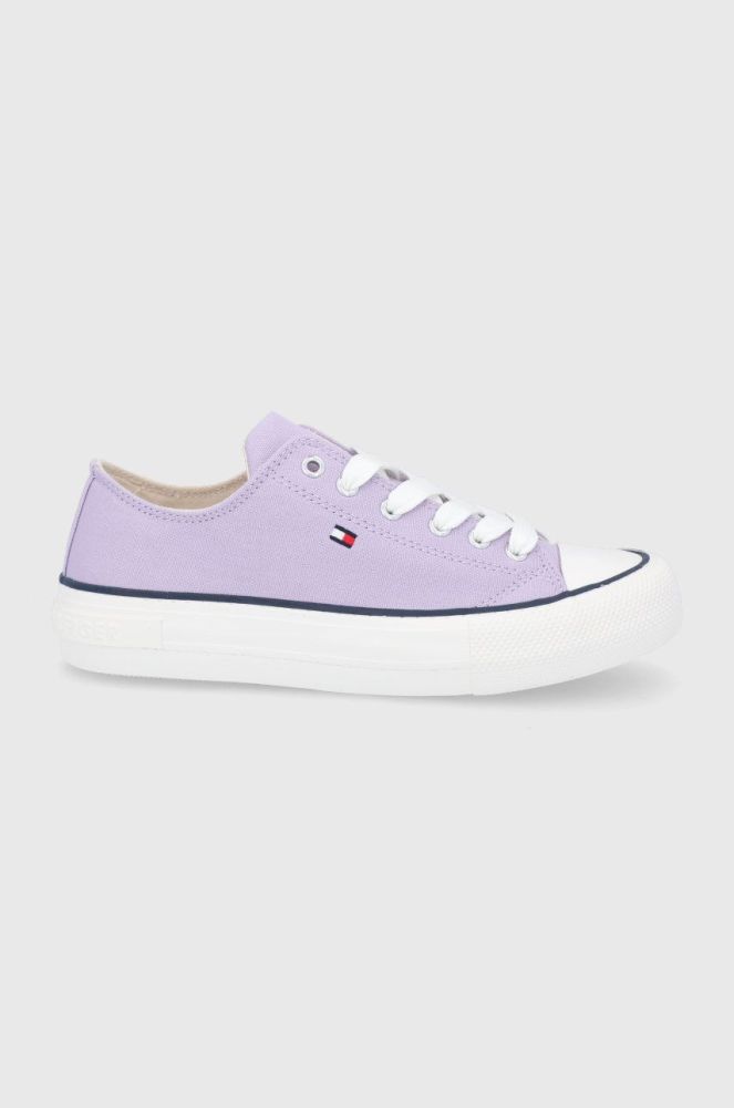 Дитячі кеди Tommy Hilfiger колір рожевий (1980142)