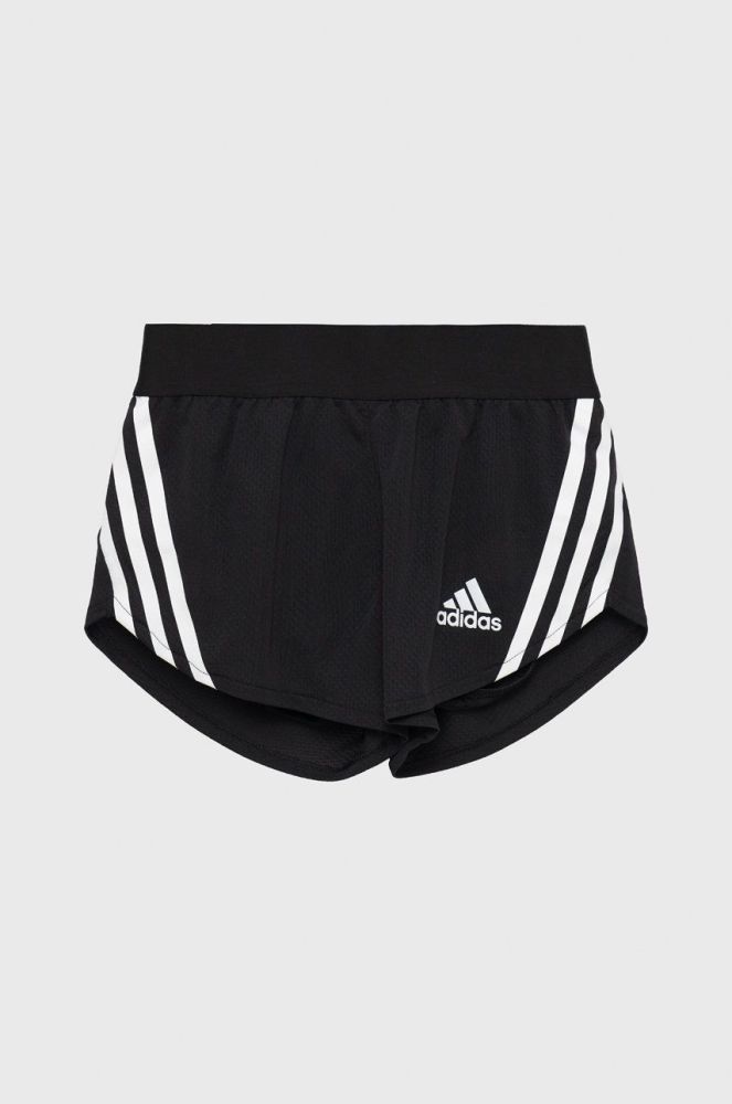 Дитячі шорти adidas Performance HD4343 колір чорний з принтом