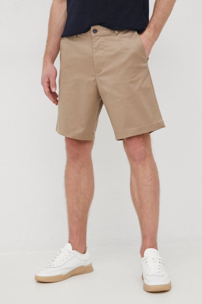 Шорти Selected Homme чоловічі колір бежевий (2312699)