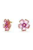 Сережки Swarovski 5650563 FLORERE колір рожевий