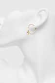Сережки Dkny колір золотий (3266750)