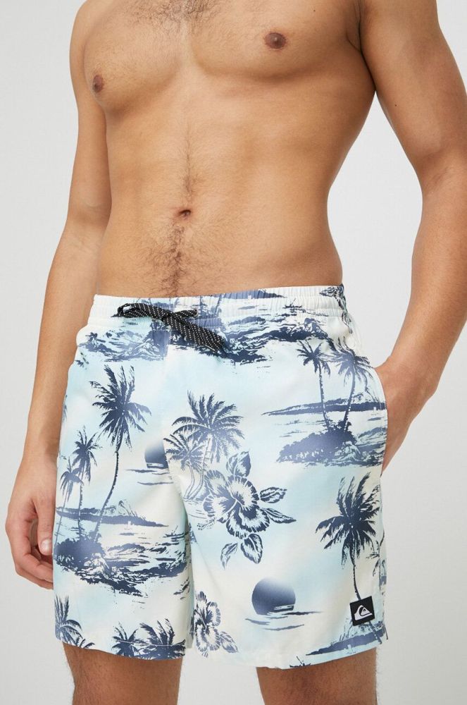 Купальні шорти Quiksilver колір зелений (3105397)
