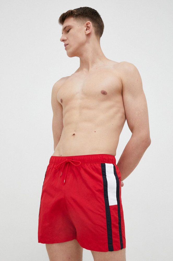 Купальні шорти Tommy Hilfiger колір червоний (3003195)
