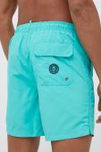 Купальні шорти Superdry колір бірюзовий (3169747)