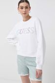 Кофта Guess жіноча колір білий з аплікацією (3030482)