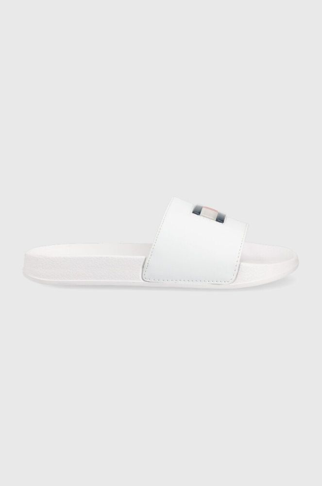 Дитячі шльопанці Tommy Hilfiger колір білий (3181146)