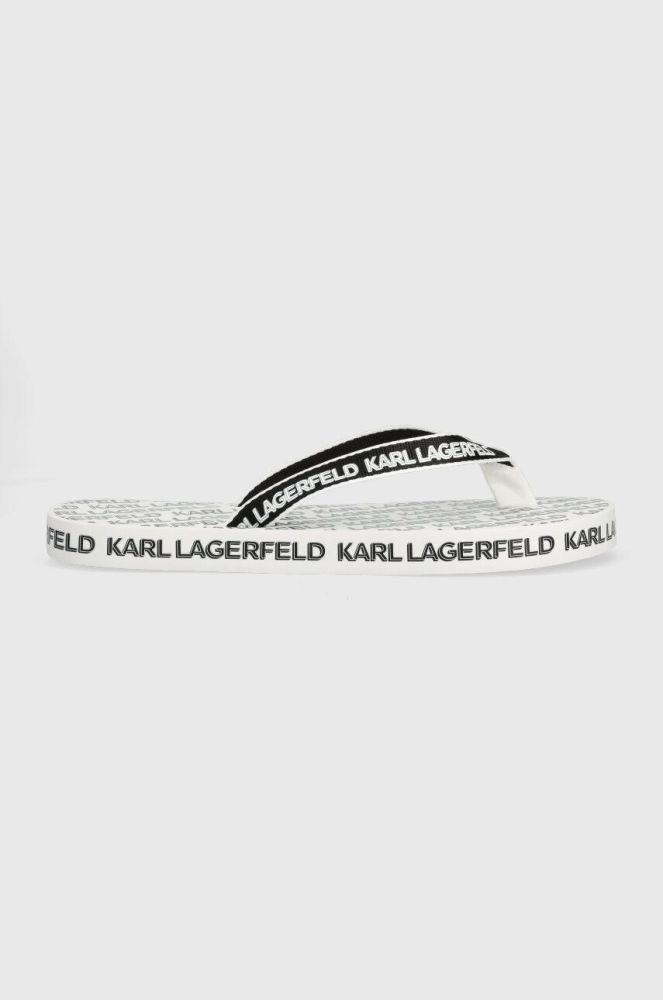 В'єтнамки Karl Lagerfeld KOSTA MNS чоловічі колір білий KL71003